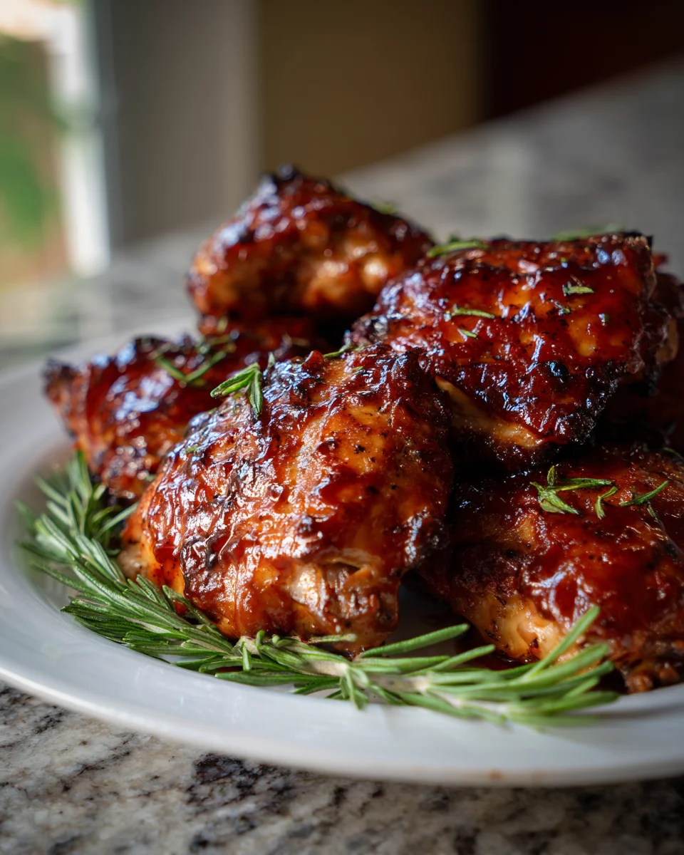 Slow Cooker Honey BBQ Chicken