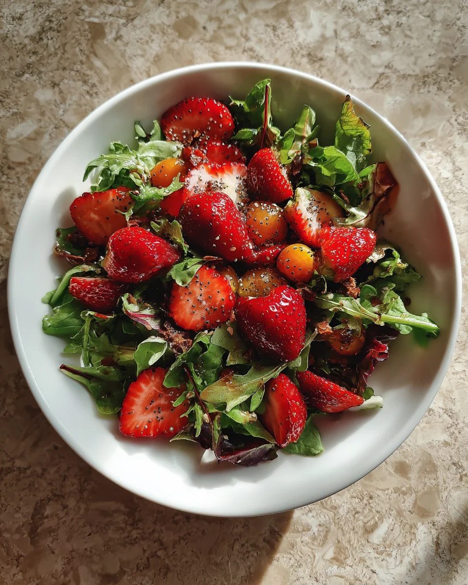 Strawberry Poppy Seed Salad