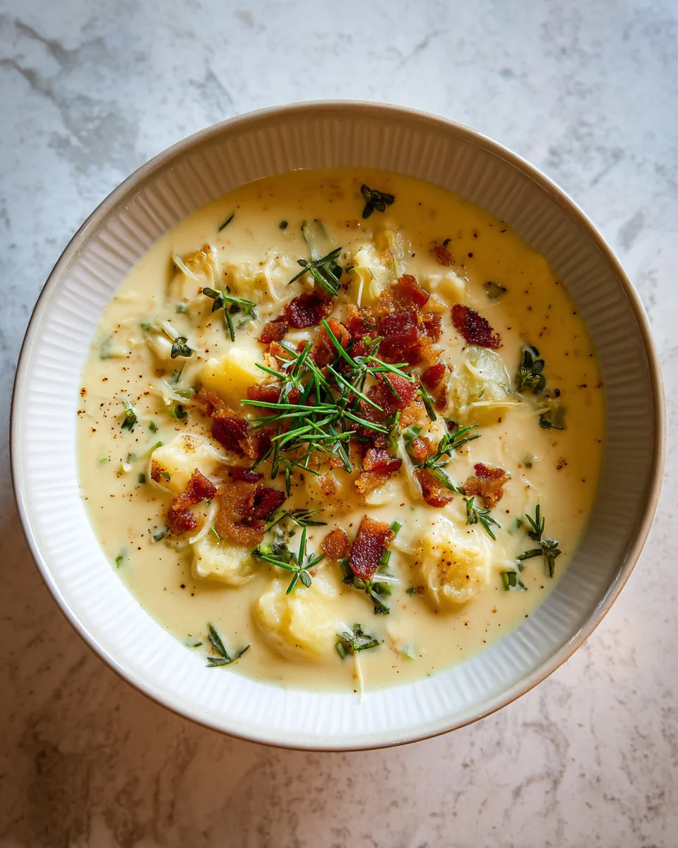 White Cheddar Potato Chowder