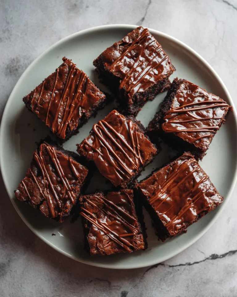 Zucchini Brownies with Frosting