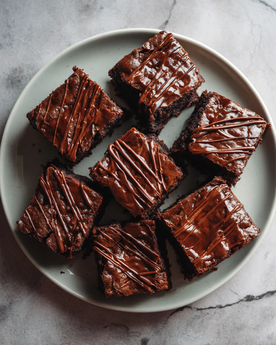 Zucchini Brownies with Frosting